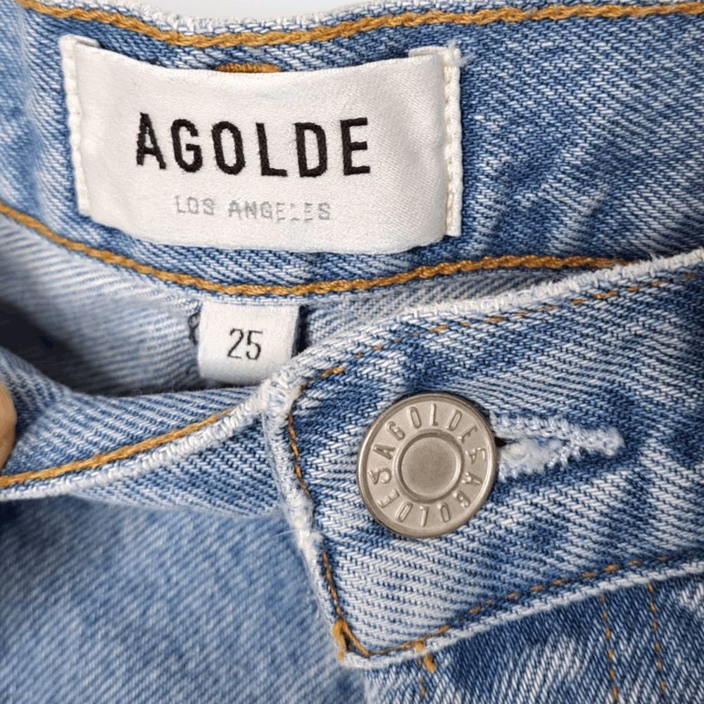 AGOLDE 90's Mid Rise Loose Fit Jeans size 25 - Picture 8 of 11